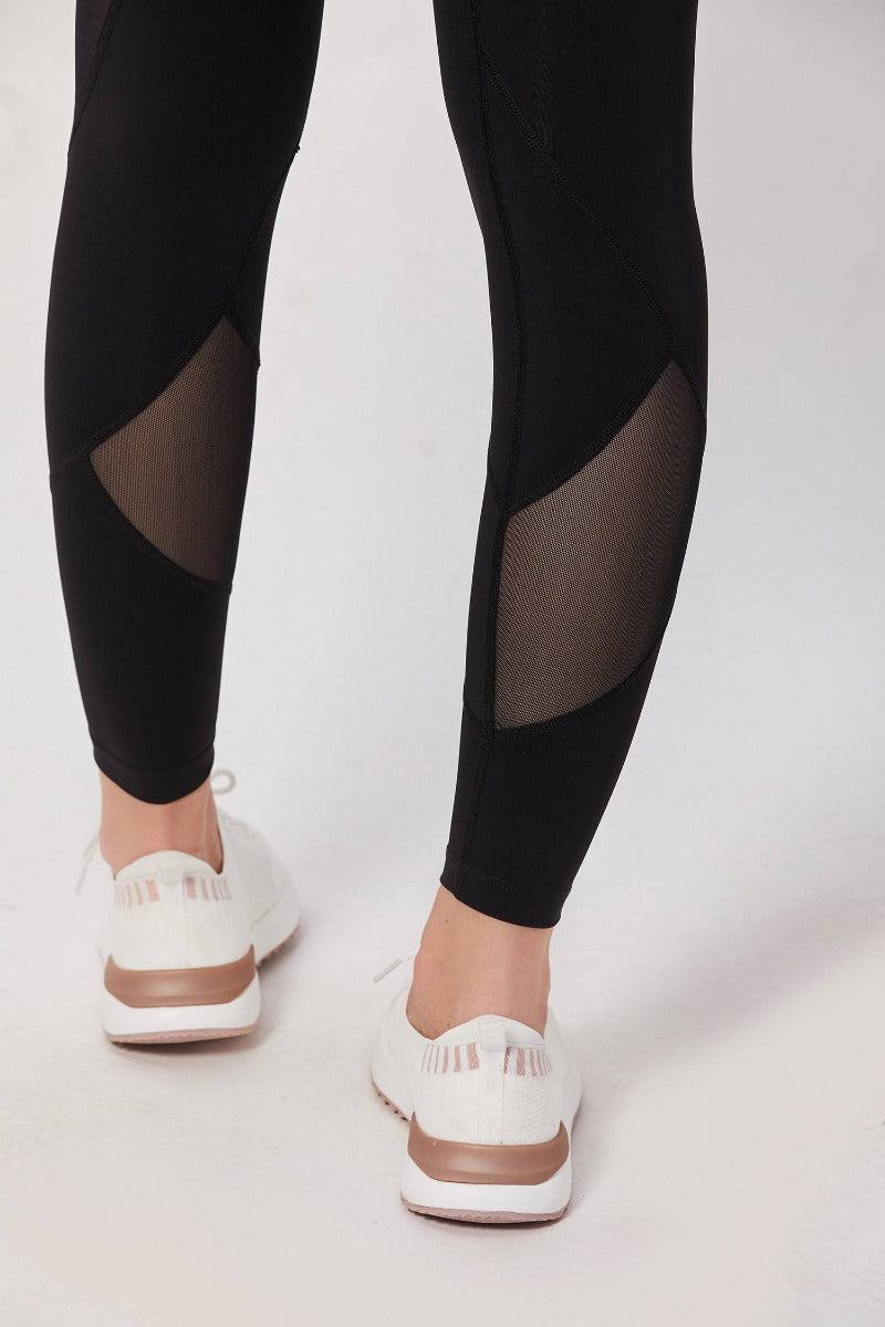 Mesh Pocket Tights - Black