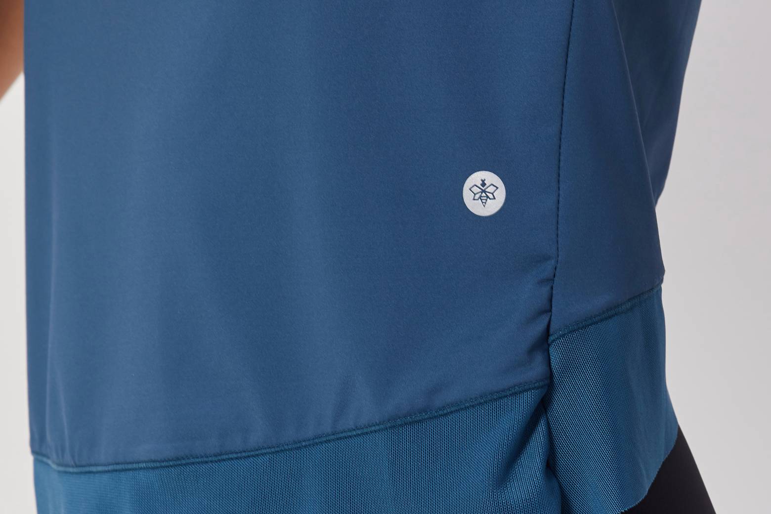 Half Sleeves Top with Stylish Back - Teal