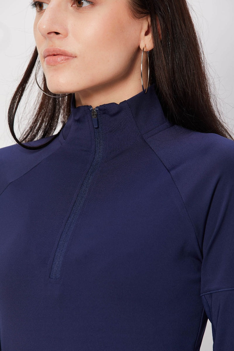 The Essentials Fullsleeves Top - Navy
