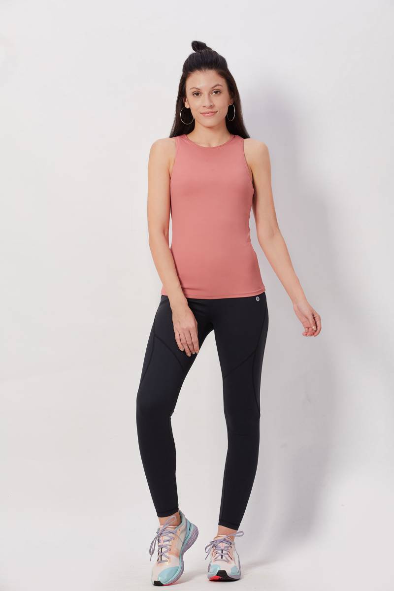 The Essential Sleeveless Tank Top - Coral