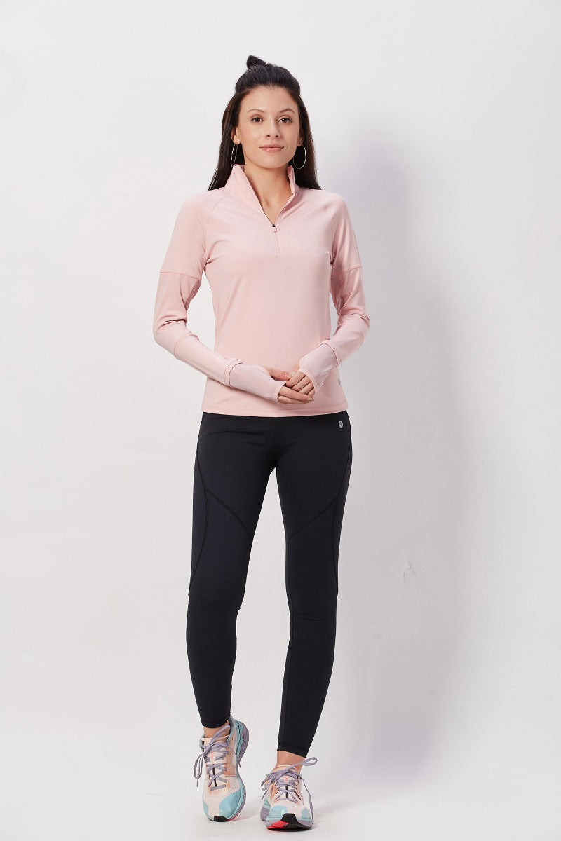 The Essentials Fullsleeves Top - Light Pink