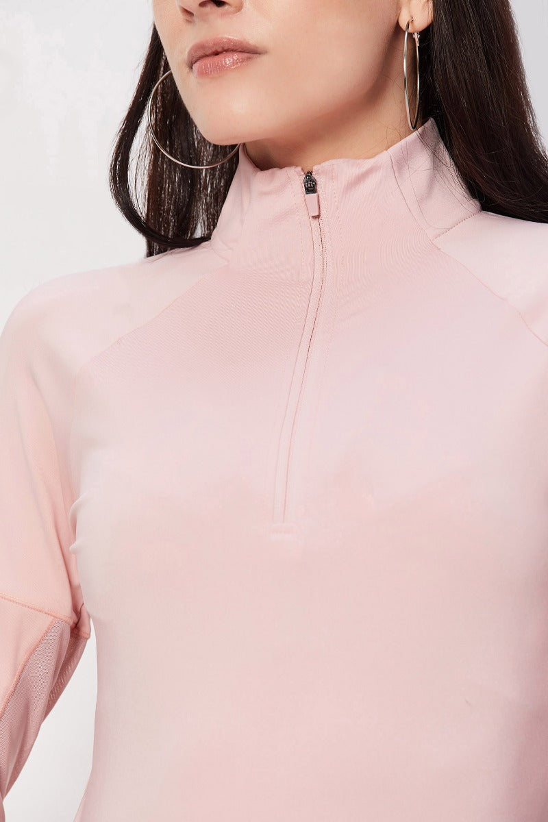 The Essentials Fullsleeves Top - Light Pink