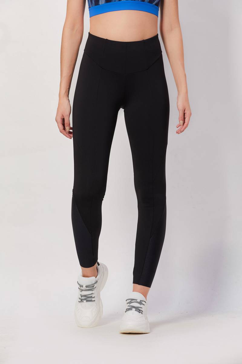 Black Moisture Wicking Full Length Compression Tight