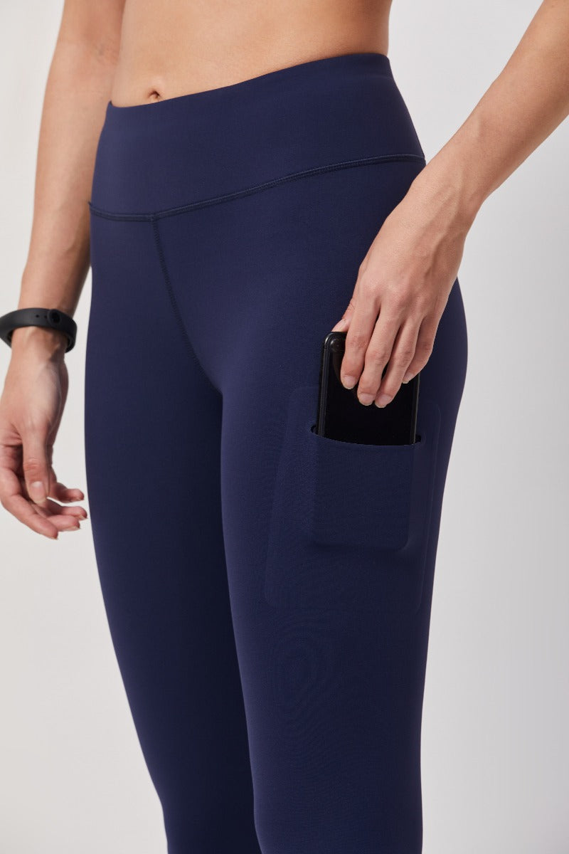 The Essential Pocket Tights - Navy