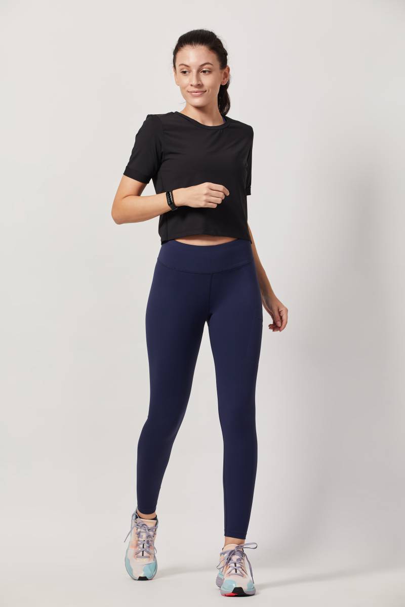 The Essential Pocket Tights - Navy