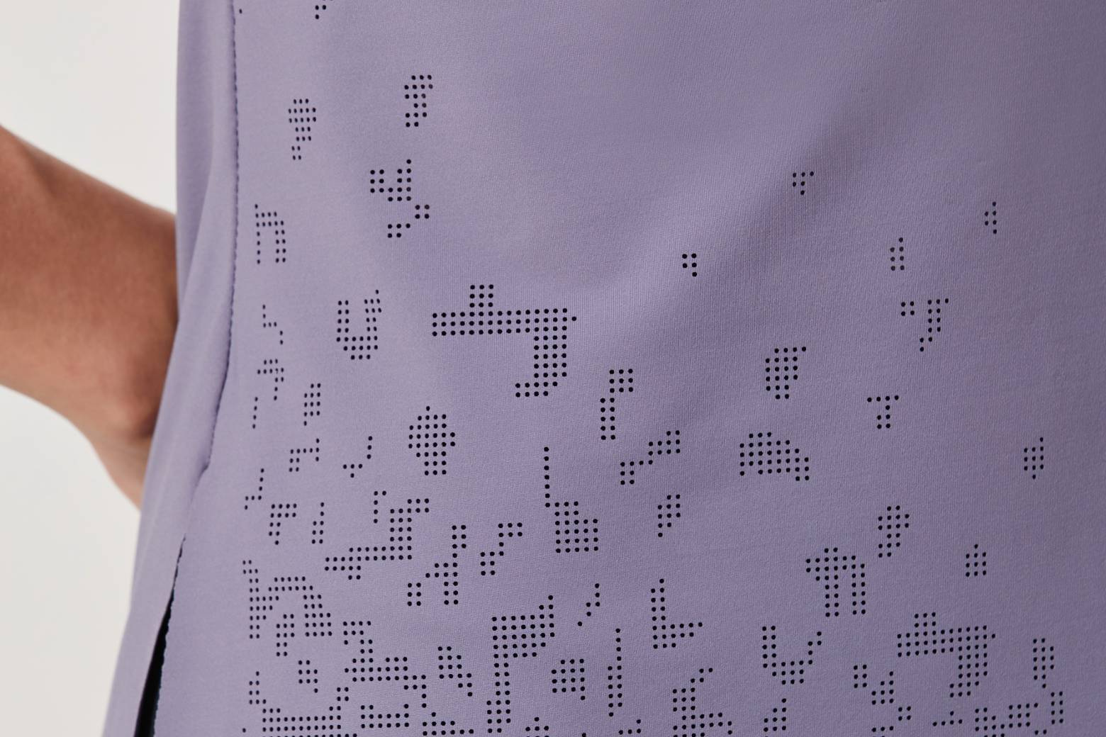 Cap Sleeves Workout Top - Dusky Blue