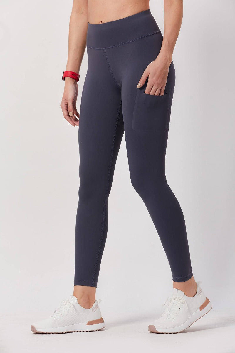 The Essential Pocket Tights - Gray