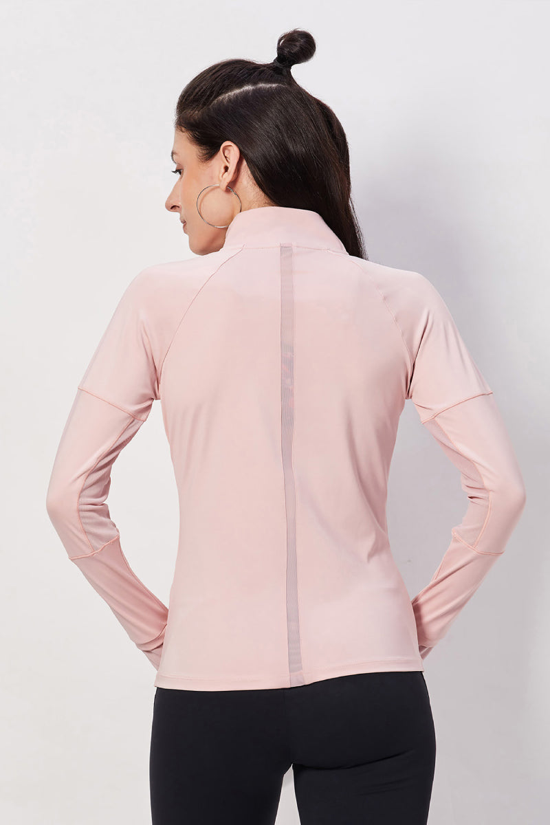 The Essentials Fullsleeves Top - Light Pink