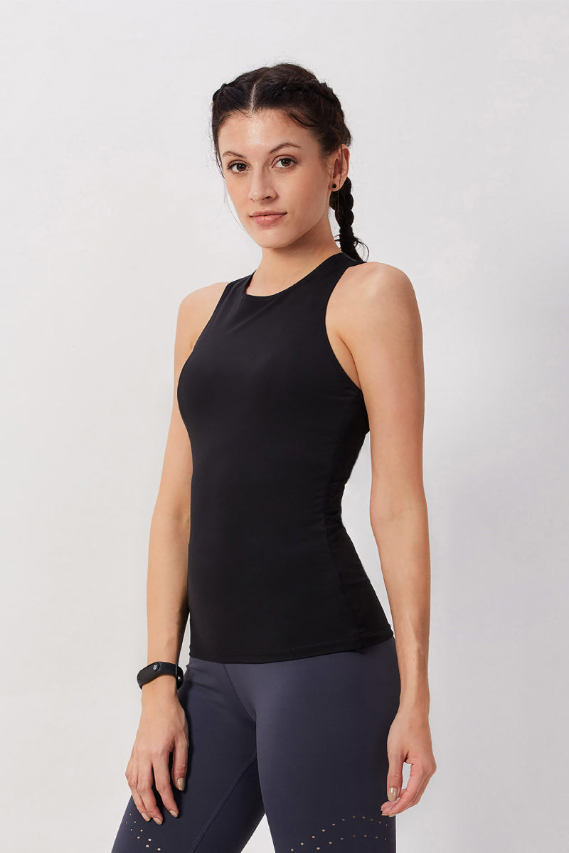 The Essential Sleeveless Tank Top - Black