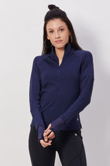 The Essentials Fullsleeves Top - Navy